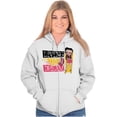 thumbnail image 5 of Betty Boop Living the Dream Cute Zip Hoodie Sweatshirt Women Brisco Brands M, 5 of 6