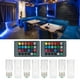 thumbnail image 4 of Lámpara De Bombilla LED RGB, Control Remoto Que Cambia De 16 Colores, Bombilla De 3W Para Barra De Dormitorio, Resistente Al Agua Para Evitar Incendios, 4 of 7