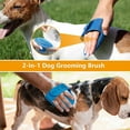 thumbnail image 6 of 3Pack Pet Bath Brush, Dog Brush Cat Brush, Soft Brush Adjustable Width Size for Pet Shower/Grooming/Washing(Blue Green Yellow), 6 of 8