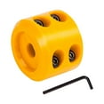thumbnail image 3 of AMLESO Winch Cable Hook Stopper Rubber Stopper,Heavy Duty,Winches Accessories for Steel Wire Synthetic Rope ATV Vehicle UTV , yellow, 3 of 10