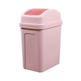 thumbnail image 1 of CUJM Kitchen Trash Can, Trash Can with Lid,360 ° Sliding Swing Tra Plastic Dec, 1 of 5