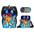 thumbnail image 1 of Set de mochilas de nailon con dibujos animados de Bandicoots para niños y escuelas, 1 of 4
