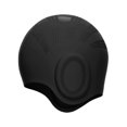 thumbnail image 2 of Sombrero de natación de silicona para el cabello rgo, protección para los oídos, sombrero de natación para mujeres y hombres, mantiene el cabello se Negro Baoblaze Equipo de natación, 2 of 8