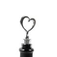 thumbnail image 4 of 3 Pcs 11CM Zinc Alloy Silicone Heart Shape Wine and Beverage Bottle Stoppers (Suit for 15-20mm Wine Bottles), 4 of 6