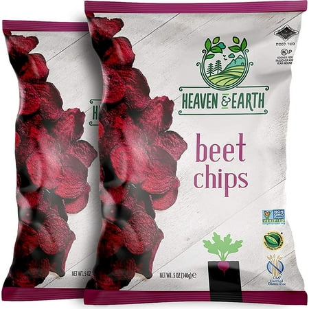 Heaven & Earth Beet Chips, 5oz 2 Pack