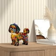 thumbnail image 4 of Dog Series Resin Art Night Light - Cute Stained Vintage Table Lamp, LED Desk Lamp & Decor, Dog Night Light for Bedroom, Home Ornament, 4 of 6