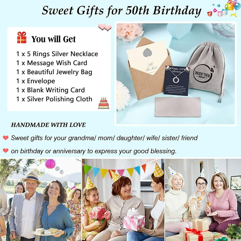 68 Unique Gifts for Women over 50 2023  50th birthday gifts for woman,  Gifts for older women, Birthday gifts for women