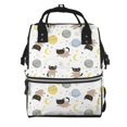 thumbnail image 1 of Fotbe Cute Cat Mochila Maternidad - Lona de Sarga Impermeable, Mochila de Pañales de Gran Capacidad con Múltiples Bolsillos y Correas Ajustables, 1 of 6