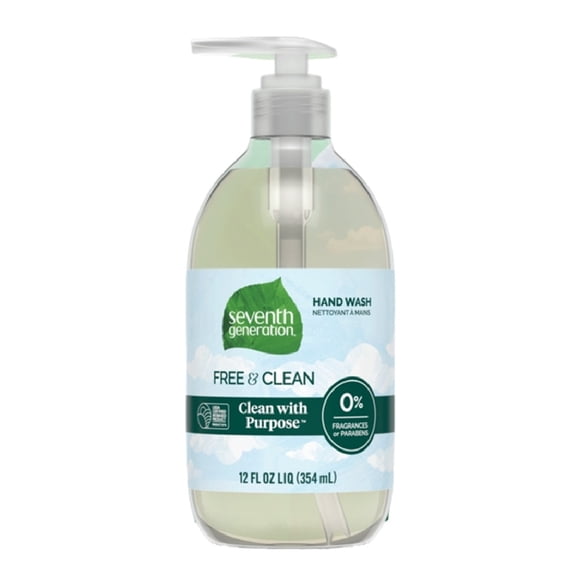Seventh Generation Purely Clean Hand Wash 12 oz Pack of 4