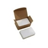 Small Blank Index Cards Color Cardstock Study Flash Cards, 3.5X2 Inches, Unruled With Rounded Corners (White, 300/Pack)