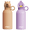 CAPYBARA/DUCK, variant on COOL GEAR Bottle Buddy Stainless Steel Water Bottle for Kids, 13 oz Reusable Bottle with Animal Character Lids, 2 Pack, BPA Free - CAPYBARA/DUCK