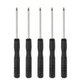 thumbnail image 1 of Unique Bargains Mini Tournevis Torx, Tête Étoile T2 pour Réparation de Lunettes Électroniques, Lot de 5, 1 of 5