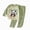 H01-Green, variant on TOWED22 Toddler Boy Fall Winter Clothes 2PCS Crewneck Sweatshirt Long Sleeve Print Sweatshirt and Pants Cute Boys Outfits Size:4-5 Y,Color:Watermelon Red