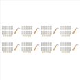 thumbnail image 3 of 160x Tuning Pin Nails and 160Pcs Rivets,with L-Shape Tuning Wrench,for Lyre Harp Small Harp Musical Stringed Instrument, 3 of 8