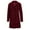 Wine, variant on SwiftWear Women's Single-Breasted Mid-Length Trench Coat Slim Fit Jacket with Front Pockets,Overcoat for Fall and Winter