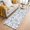 blue, variant on 2'x6' Rug Runners for Hallways Kitchen, Green Flower Non Slip Entryway Beside Floor Carpet Runner, Farmhouse Vintage Boho Leaf Spring Washable Laundry Room Bedroom Throw Rugs Mat for Family Pet