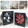 thumbnail image 2 of SHZICMY Industrial Ventilation Extractor Axial Exhaust Fan Commercial Air Blower Fan for Indoor or Outdoor Ventilation (12”), 2 of 7
