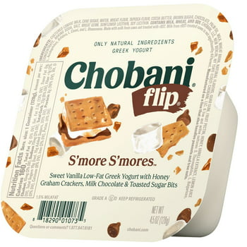 Chobani Flip Low- Greek Yogurt, S'more S'mores 4.5 oz