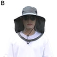 thumbnail image 1 of Mesh Bucket Hat Anti-mosquito Summer Face Mask T7N6 R5N8 Z9J7 W7D5, 1 of 8
