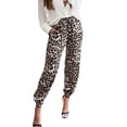 thumbnail image 3 of Pantalones deportivos con estampado de leopardo para mujer, pantalones deportivos con estampado de leopardo para mujer, pantalones deportivos con bolsillos para mujer, pantalones deportivos, 3 of 6