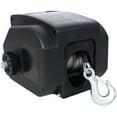 thumbnail image 5 of 12v 2000lbs Trailer Winch,Reversible Electric Winch, for Boats Up to 5000 Lbs, Galvanized Wire Rope, Rapid Mount, Handheld Remote,Power in and Manual Out, 5 of 18