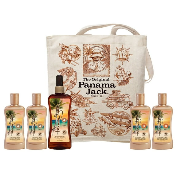 Panama Jack Sunscreen Packs - The perfect Sunscreens and Skin Care for every Occasion Golden Tan