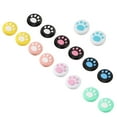 thumbnail image 3 of 16pcs Joystick Cover Paw Pattern Analog Stick Protector Nonslip Joystick Cap Compatible with Switch, 3 of 8
