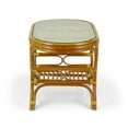 thumbnail image 5 of SK New Interiors Pelangi Coffee Oval Table w/ Glass Top Natural Rattan Wicker ECO Handmade Design, Colonial, 5 of 7