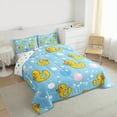 thumbnail image 3 of jejeloiu Lovely Duck Bedding Comforter Set,Cute Balloon Twin Comforter Sets,Yellow Blue Bedding Set For Kids Teens,Super Cozy Room Decor Reversible,2-Piece, 3 of 8