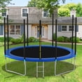 thumbnail image 3 of Patiojoy Filet d'Enceinte de 14 Pi pour Trampoline, Filet de Sécurité de Remplacement avec Fermeture Éclair et Boucle, 3 of 7