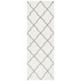 thumbnail image 3 of SAFAVIEH Dhurries Landon Geometric Area Rug, Ivory/Grey, 3' x 5', 3 of 10