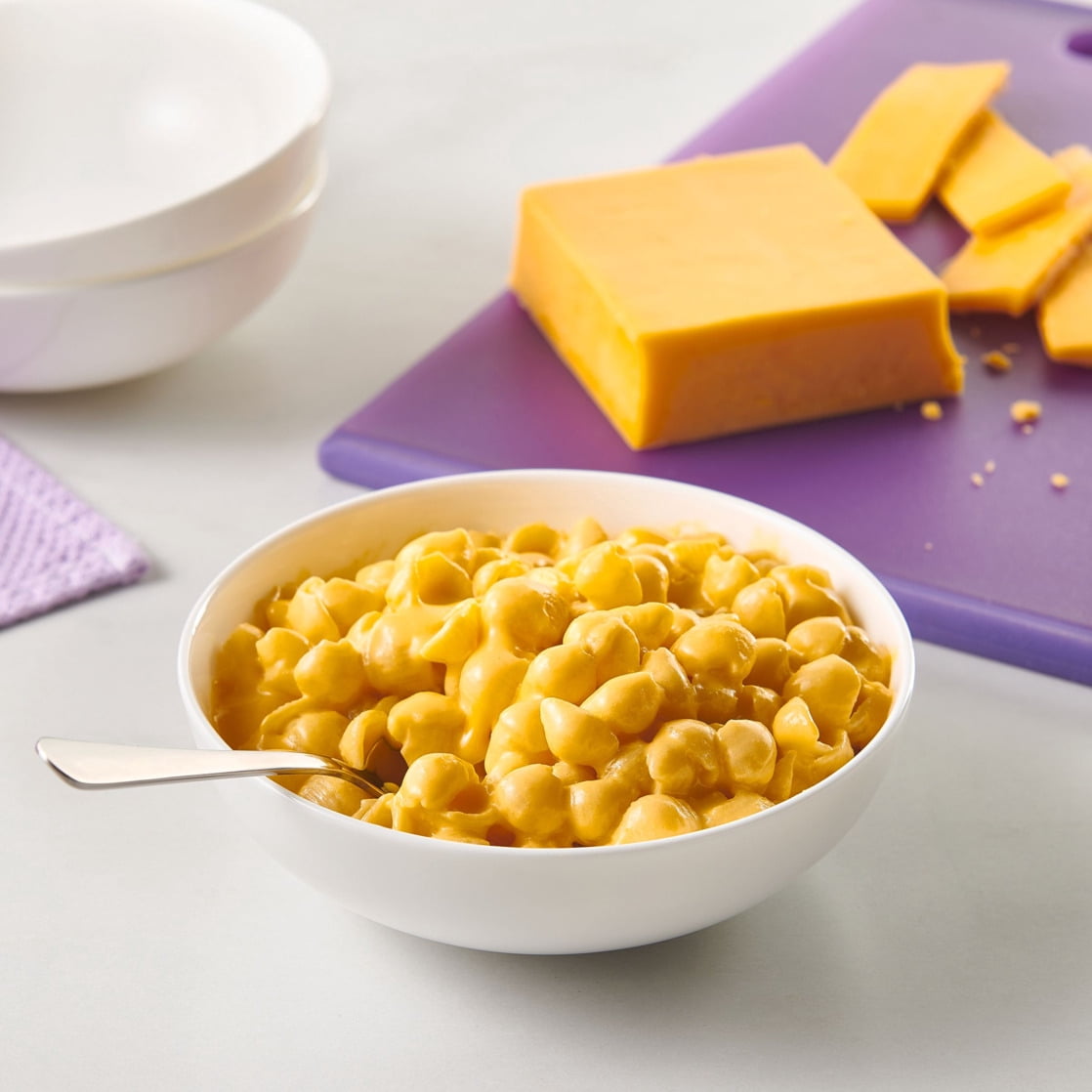 (12 pack) Annie's Super! Mac, Macaroni And Cheese, Shells and Real Aged Cheddar, 6 oz