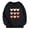 kids sweatshirt :Z5 Black, variant on Krdevn Kids USA Letter American Flag Graphic Crew Neck Pullover Soft Casual Sweatshirt,13-14 Years