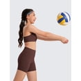 thumbnail image 4 of Top Deportivo para Niñas CRZ YOGA Butterluxe con Espalda en Y Taupe M, 4 of 5