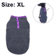 thumbnail image 2 of Paquete de 2 suéteres de chaleco de lana para perros, chaqueta de lana cálida para cachorros, ropa de lana elástica para mascotas con disfraces de botones, 2 of 7
