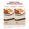 thumbnail image 3 of Tapete térmico para alimentos Taseven de silicona con 7 ajustes de temperatura, 3 of 7