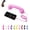 B, variant on Retro Phone Handset for Cell Phone, USB-C Vintage Receiver Plug into modern devices for clear calls; ergonomic grip and coiled cord offer nostalgic desk charm.