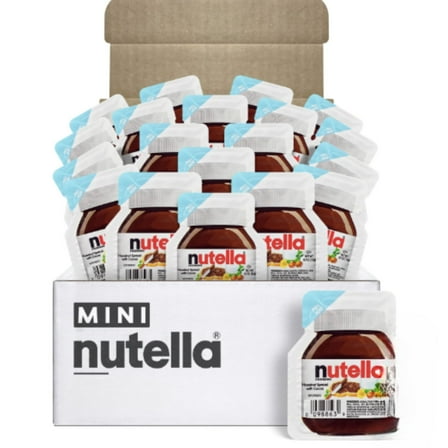 Nutella Hazelnut Spread Mini  - 60 COUNT X 15G Serving