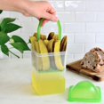 thumbnail image 4 of GHSDFBB 2 Pack Pickle Container with Strainer, Plastic Pickle Holder with Strainer, Pickle Keeper with Lid, 4 of 4