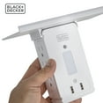 thumbnail image 4 of Black + Decker Surge Protector Wall Tap Shelf with Night Light, 4 of 6