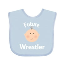 Inktastic Wrestling Future Wrestler Boys or Girls Baby Bib