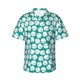 thumbnail image 1 of Fotbe Green Baseball Camisa Hawaiana para Hombre Unisex – Camisa Casual de Verano con Botones de Manga Corta de Algodón y Lino,Small, 1 of 7