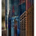 thumbnail image 2 of Labagnara, Roxana 15x16 Gold Ornate Wood Framed with Double Matting Museum Art Print Titled - Urban Abstract Ii, 2 of 4