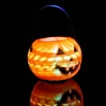 thumbnail image 2 of Lanterne Citrouille d'Halloween Intérieur Extérieur Décorations Citrouille Ronde Éclairée, 2 of 2