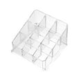 thumbnail image 1 of Wweixi Plastic Cosmetic Organizer Easy To Clean Multiple Compartments Travel Makeup Organizer Storage Stylish Appearance Large 9 grids 1Set, 1 of 6