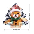 thumbnail image 7 of Festive Metal Hanging Tree-Shaped Wind Spinner - Charming Garden Decoration with Whimsical Patterns for Yard & Outdoor Spaces, 7 of 7