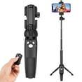 thumbnail image 1 of Remote Bluetooth Selfie Stick, Tripod Monopod Selfie Stick with Bluetooth Remote for iPhone 8/iPhone 8 Plus/X/iPhone 7/iPhone 7 Plus/Galaxy Note 8/S8 /S8 Plus & More, 39-Inch Height, 1 of 7