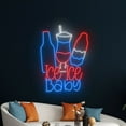 thumbnail image 5 of Handmadetneonsign Ice Ice Baby Cocktail 4th Of July Neon Sign, Cocktail Art Decor, Cocktail Wall Decor, 5 of 5