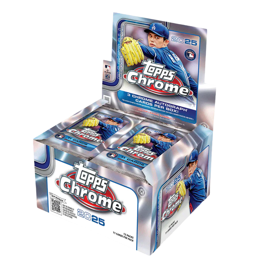2025 Bowman Chrome Baseball Hobby Box - Walmart.com