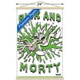 thumbnail image 3 of Rick And Morty - Acid Wall Poster with Wooden Magnetic Frame, 22.375" x 34", 3 of 3